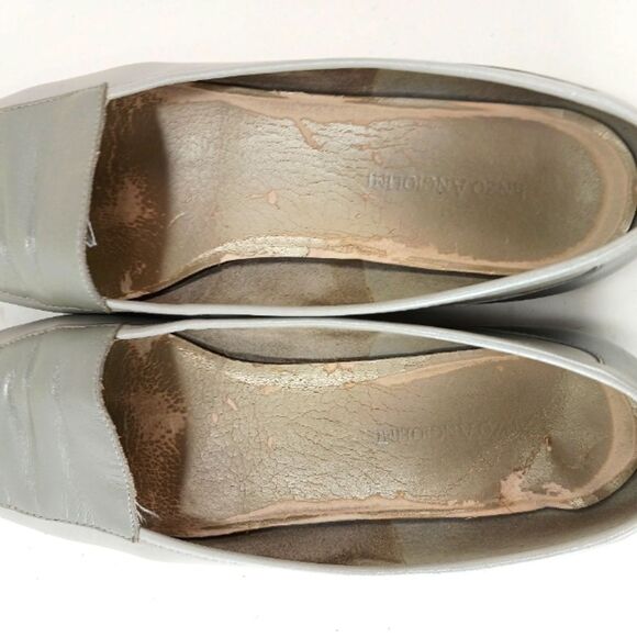 Enzo Angiolini Liberty Leather Flats/ Loafers Women's 8.5 Metallic Silver..... - Picture 8 of 11